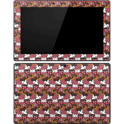Disney Minnie Mouse Dancing Pattern Surface Pro Tablet Skin